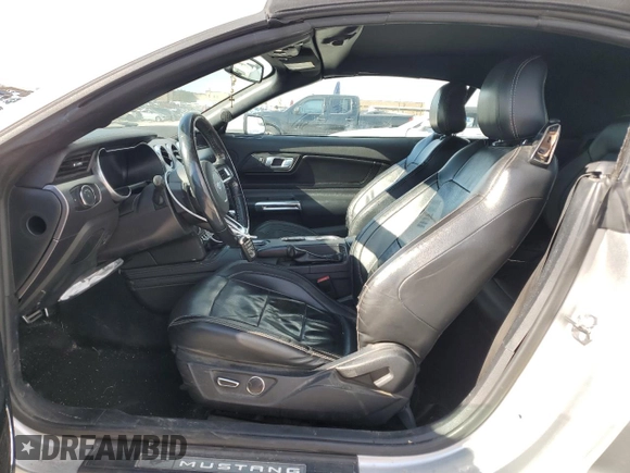 2018 Ford Mustang EcoBoost Premium with VIN 1FATP8UH3J5117881, listed as a Copart auction lot 41690775 with Not Provided miles and Salvage Title. Bid and sale history available at carsss.com. Image 7.