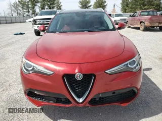 2018 Alfa Romeo Stelvio Ti z VIN ZASFAKBN5J7B90714, wystawiony jako Copart lot #56675895 z przebiegiem 87 642 mil mil oraz Czysty tytuł • Clean title. Historia ofert i sprzedaży dostępna na DreamBid. Obrazek 5.
