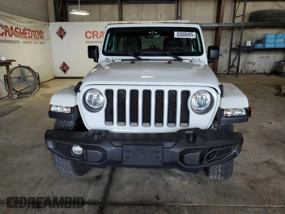 2021 Jeep Wrangler Unlimited 80th Anniversary z VIN 1C4HJXDG4MW636892, wystawiony jako Copart lot #63508455 z przebiegiem 29 208 mil mil oraz Szkoda całkowita • Salvage title. Historia ofert i sprzedaży dostępna na DreamBid. Obrazek 5.