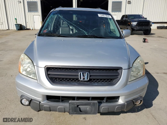 2003 Honda Pilot EX with VIN 2HKYF18783H581344, listed as a Copart auction lot 73481804 with 199,312 mi miles and Salvage Title. Bid and sale history available at carsss.com. Image 5.