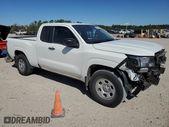 2024 Nissan Frontier S with VIN 1N6ED1CL6RN656660, listed as a Copart auction lot 49865365 with 26,140 mi miles and Salvage title. Bid and sale history available at DreamBid. Image 4.