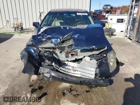 2007 Cadillac CTS with VIN 1G6DP577X70144682, listed as a Copart auction lot 77142074 with 185,452 mi miles and Non Repairable. Bid and sale history available at carsss.com. Image 5.