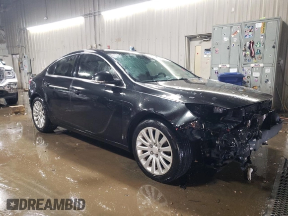 2012 Buick Regal with VIN 2G4GR5EK0C9208302, listed as a Copart auction lot 45294495 with 201,083 mi miles and Salvage Title. Bid and sale history available at carsss.com. Image 4.