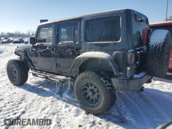 2013 Jeep Wrangler Unlimited Sport with VIN 1C4BJWDG7DL621806, listed as a Copart auction lot 87604805 with 158,885 mi miles and Salvage title. Bid and sale history available at DreamBid. Image 2.