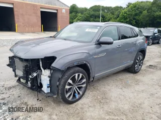 2021 Volkswagen Atlas SEL Premium R-Line с VIN 1V2FE2CA3MC206055, выставлен на аукционе Copart как лот 60788985 с пробегом 66 180 миль миль и Списание • Salvage title. История ставок и продаж доступна на DreamBid. Изображение 1.