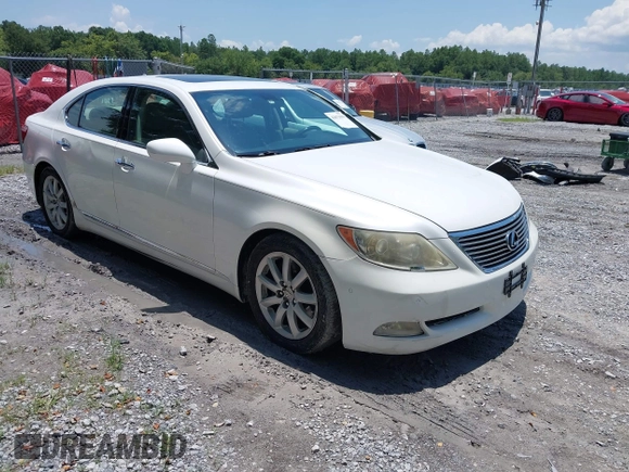 2007 Lexus LS 460 z VIN JTHBL46F175027870, wystawiony jako IAAI lot #42671694 z przebiegiem 197 941 mil mil oraz . Historia ofert i sprzedaży dostępna na DreamBid. Obrazek 1.