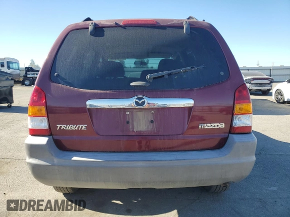 2003 Mazda Tribute DX with VIN 4F2YZ02B63KM48906, listed as a Copart auction lot 88167215 with 153,526 mi miles and Clean Title. Bid and sale history available at carsss.com. Image 6.