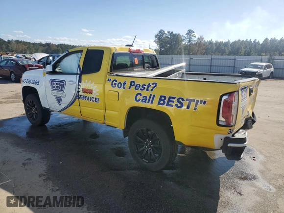 2022 GMC Canyon 2WD Elevation with VIN 1GTH5CEN2N1194249, listed as a Copart auction lot 75309964 with 0 mi miles and Salvage Title. Bid and sale history available at carsss.com. Image 2.