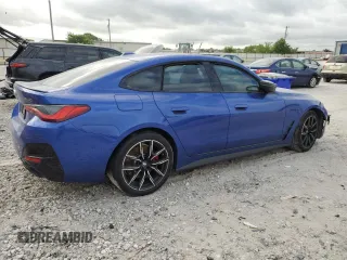 2024 BMW 4 Series M440i with VIN WBA63AW01RFP69080, listed as a Copart auction lot 58102504 with Not Provided miles and Salvage Title. Bid and sale history available at DreamBid. Image 3.
