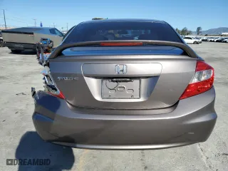 2012 Honda Civic Sdn EX-L with VIN 2HGFB2F92CH555510, listed as a Copart auction lot 49537865 with 146,558 mi miles and Salvage Title. Bid and sale history available at carsss.com. Image 6.