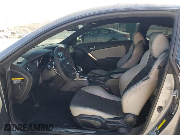 2015 Hyundai Genesis Coupe 3.8L Base with VIN KMHHT6KJ9FU128558, listed as a Copart auction lot 48513645 with 84,697 mi miles and Clean title. Bid and sale history available at DreamBid. Image 8.