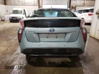 2018 Toyota Prius Two with VIN JTDKARFU9J3062548, listed as a Copart auction lot 48966075 with 34,869 mi miles and Salvage Title. Bid and sale history available at carsss.com. Image 6.