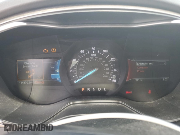 2020 Ford Fusion SE with VIN 3FA6P0HD1LR159956, listed as a Copart auction lot 61622095 with 154,370 mi miles and Clean title. Bid and sale history available at DreamBid. Image 9.