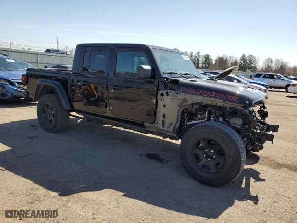 2022 Jeep Gladiator Mojave with VIN 1C6JJTEG1NL142704, listed as a Copart auction lot 47958905 with 48,326 mi miles and Salvage Title. Bid and sale history available at carsss.com. Image 4.