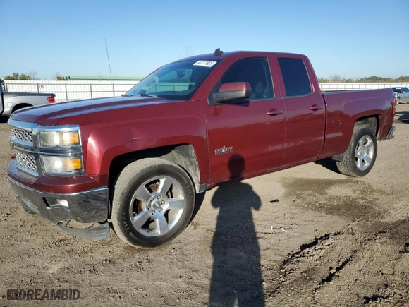 2014 Chevrolet Silverado 1500 LT with VIN 1GCRCREC1EZ203407, listed as a Copart auction lot 47271825 with 256,580 mi miles and Salvage Title. Bid and sale history available at carsss.com. Image 1.