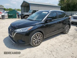 2021 Nissan Kicks SV with VIN 3N1CP5CV3ML516958, listed as a Copart auction lot 51773975 with 10,966 mi miles and Salvage Title. Bid and sale history available at DreamBid. Image 1.