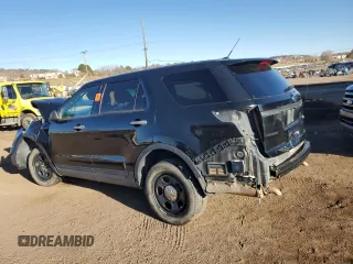 2014 Ford Utility Police Interceptor with VIN 1FM5K8AR9EGC60497, listed as a Copart auction lot 85083474 with 0 mi miles and Clean Title. Bid and sale history available at carsss.com. Image 2.