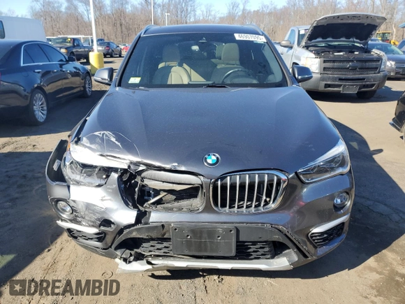 2016 BMW X1 xDrive28i with VIN WBXHT3Z3XG4A48655, listed as a Copart auction lot 46907095 with 59,845 mi miles and Salvage Title. Bid and sale history available at carsss.com. Image 5.