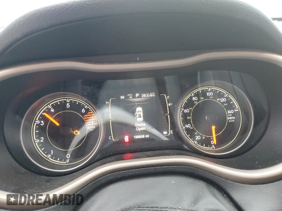 2016 Jeep Cherokee Latitude with VIN 1C4PJLCB4GW312050, listed as a Copart auction lot 53184875 with 156,808 mi miles and Salvage title. Bid and sale history available at DreamBid. Image 9.