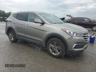 2018 Hyundai Santa Fe 2.4L z VIN 5NMZTDLB7JH098559, wystawiony jako Copart lot #56868005 z przebiegiem 197 233 mil mil oraz Czysty tytuł • Clean title. Historia ofert i sprzedaży dostępna na DreamBid. Obrazek 4.