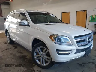 2014 Mercedes-Benz GL-Class GL 450 with VIN 4JGDF7CE5EA401816, listed as a IAAI auction lot 41681829 with 134,292 mi miles. Bid and sale history available at carsss.com. Image 1.