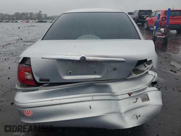 2001 Mercury Sable LS with VIN 1MEHM55S91A615364, listed as a Copart auction lot 73026454 with 85,273 mi miles and Salvage Title. Bid and sale history available at DreamBid. Image 6.