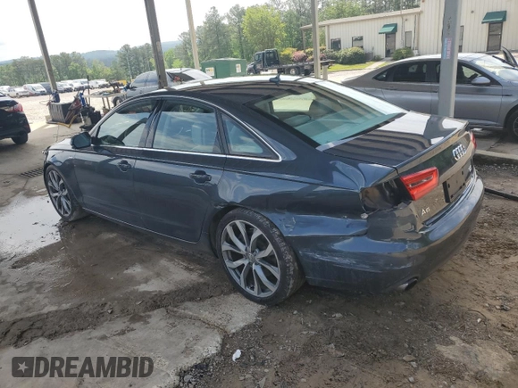 2014 Audi A6 Premium Plus with VIN WAUFGAFC5EN006719, listed as a Copart auction lot 54278245 with 150,104 mi miles and Salvage title. Bid and sale history available at DreamBid. Image 2.