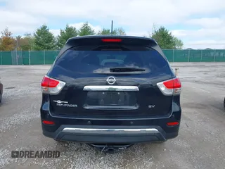 2015 Nissan Pathfinder SV with VIN 5N1AR2MN2FC677985, listed as a IAAI auction lot 41879156 with 114,339 mi miles and . Bid and sale history available at DreamBid. Image 16.