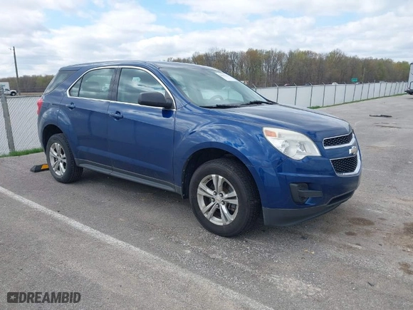 2010 Chevrolet Equinox LS with VIN 2CNALBEW6A6257723, listed as a IAAI auction lot 42032514 with 166,952 mi miles. Bid and sale history available at carsss.com. Image 1.