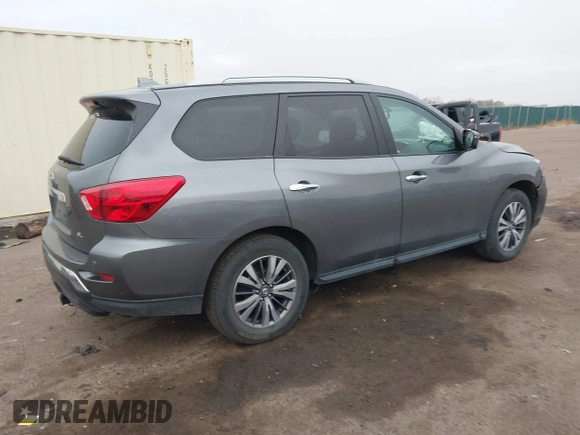 2019 Nissan Pathfinder SL with VIN 5N1DR2MN9KC641914, listed as a IAAI auction lot 40698840 with 173,515 mi miles and . Bid and sale history available at DreamBid. Image 4.