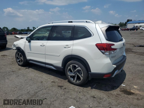 2023 Subaru Forester Touring z VIN JF2SKARC5PH522318, wystawiony jako Copart lot #63442695 z przebiegiem 12 038 mil mil oraz Szkoda całkowita • Salvage title. Historia ofert i sprzedaży dostępna na DreamBid. Obrazek 2.