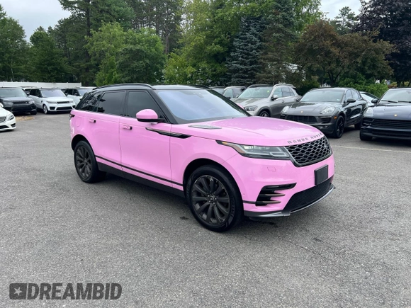 2018 Land Rover Range Rover Velar R-Dynamic SE with VIN SALYL2RX7JA775728, listed as a Copart auction lot 64525905 with 111,368 mi miles and Clean title. Bid and sale history available at DreamBid. Image 1.