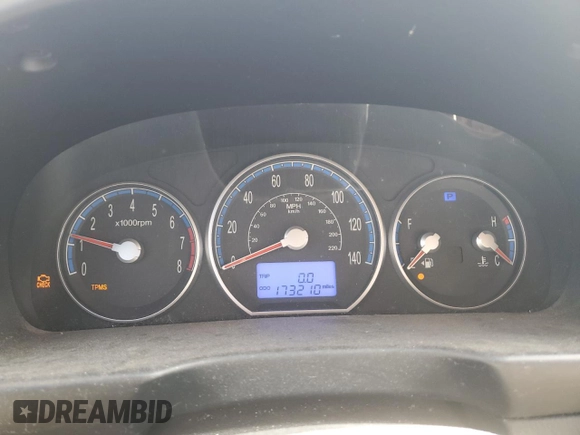 2009 Hyundai Santa Fe Limited with VIN 5NMSH73E29H245462, listed as a Copart auction lot 65085835 with 173,210 mi miles and Clean title. Bid and sale history available at DreamBid. Image 9.