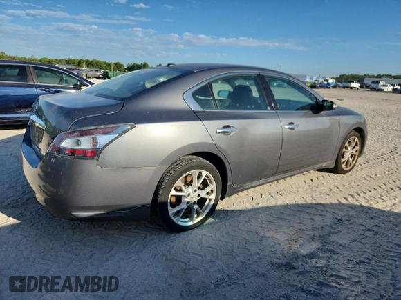 2014 Nissan Maxima S with VIN 1N4AA5AP5EC474970, listed as a Copart auction lot 65428595 with Not provided miles and Clean title. Bid and sale history available at DreamBid. Image 3.