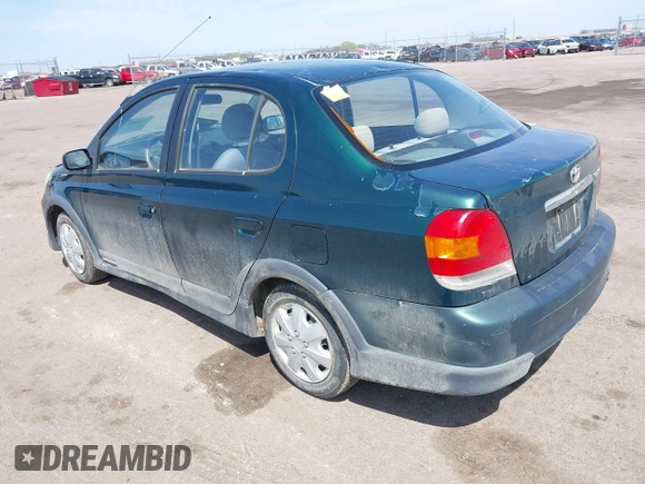2003 Toyota ECHO with VIN JTDBT123135040950, listed as a IAAI auction lot 42136631 with 278,956 mi miles. Bid and sale history available at carsss.com. Image 3.