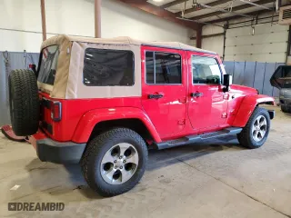 2018 Jeep Wrangler JK Unlimited Altitude with VIN 1C4BJWEGXJL816616, listed as a Copart auction lot 45455945 with 61,183 mi miles and Salvage Title. Bid and sale history available at carsss.com. Image 3.