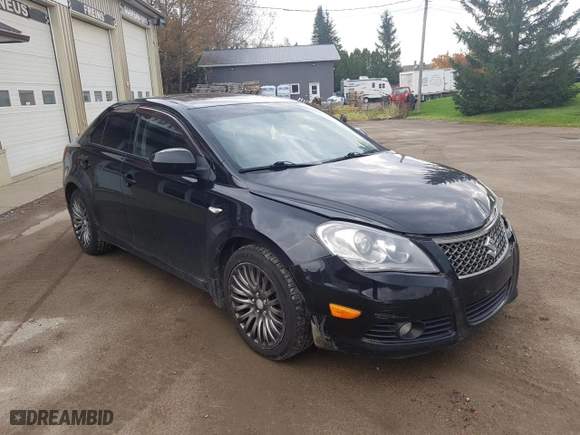 2013 Suzuki Kizashi SLS with VIN JS2RF9A73D6100009, listed as a Copart auction lot 75922394 with 0 mi miles and Salvage Title. Bid and sale history available at carsss.com. Image 4.