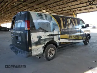 2004 Chevrolet Express Cargo Van with VIN 1GCGG29V741185720, listed as a Copart auction lot 47663105 with 349,215 mi miles and Salvage Title. Bid and sale history available at carsss.com. Image 3.