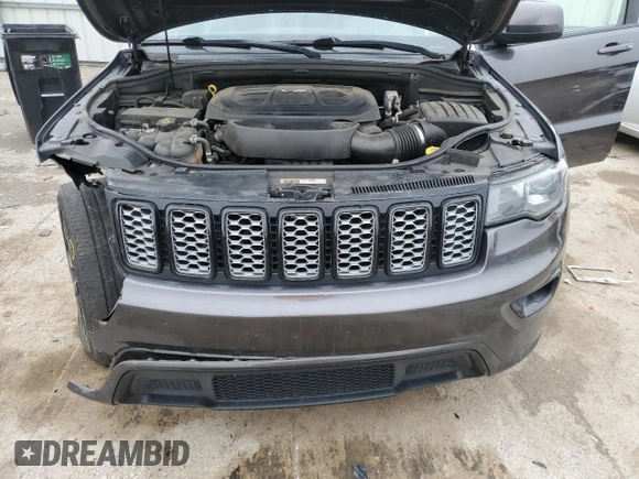 2017 Jeep Grand Cherokee Altitude z VIN 1C4RJFAG7HC778079, wystawiony jako Copart lot #55080265 z przebiegiem 76 405 mil mil oraz Szkoda całkowita • Salvage title. Historia ofert i sprzedaży dostępna na DreamBid. Obrazek 12.