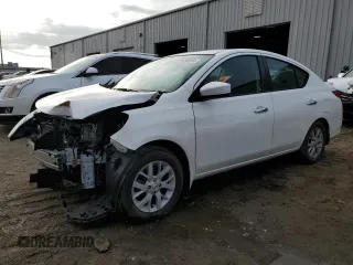 2019 Nissan Versa SV with VIN 3N1CN7AP9KL880479, listed as a Copart auction lot 71814514 with 65,920 mi miles and Non repairable. Bid and sale history available at DreamBid. Image 1.
