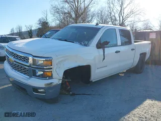 2014 Chevrolet Silverado 1500 LT with VIN 3GCUKREC9EG312890, listed as a IAAI auction lot 41171312 with 160,969 mi miles. Bid and sale history available at carsss.com. Image 6.