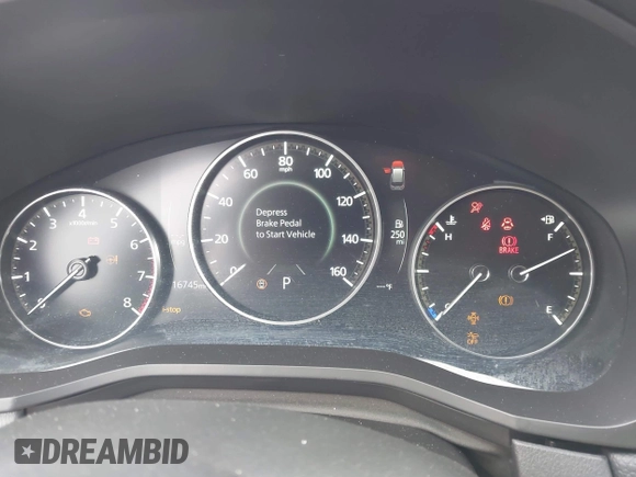 2025 Mazda CX-90 Preferred with VIN JM3KKBHD7S1208001, listed as a IAAI auction lot 42503425 with 16,745 mi miles and . Bid and sale history available at DreamBid. Image 7.