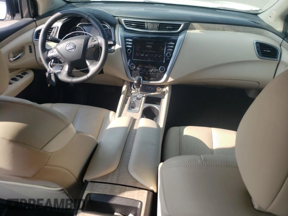 2021 Nissan Murano SL with VIN 5N1AZ2CS0MC127429, listed as a Copart auction lot 69502014 with 49,833 mi miles and Clean Title. Bid and sale history available at DreamBid. Image 8.