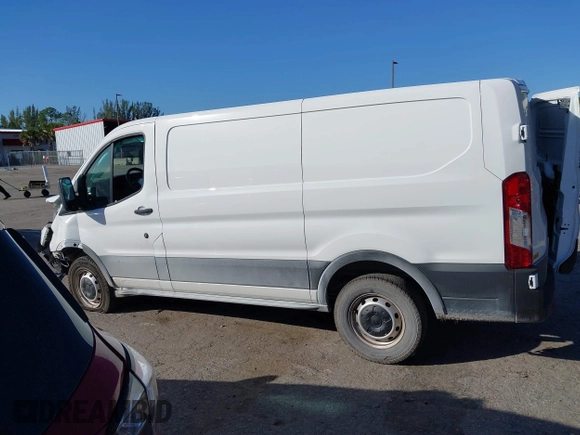 2023 Ford Transit Cargo with VIN 1FTBR1Y81PKB93787, listed as a IAAI auction lot 41253973 with 16,058 mi miles and . Bid and sale history available at DreamBid. Image 15.