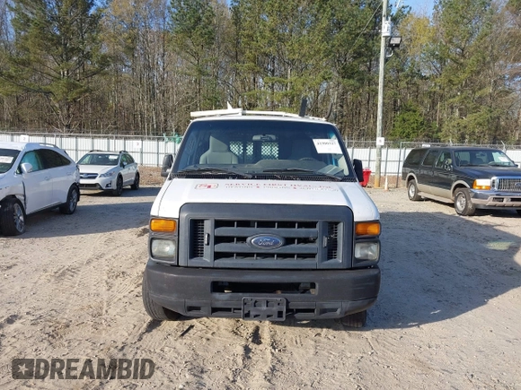 2013 Ford Econoline Cargo Commercial with VIN 1FTNE1EW4DDA35701, listed as a IAAI auction lot 41900327 with 226,733 mi miles and . Bid and sale history available at carsss.com. Image 12.