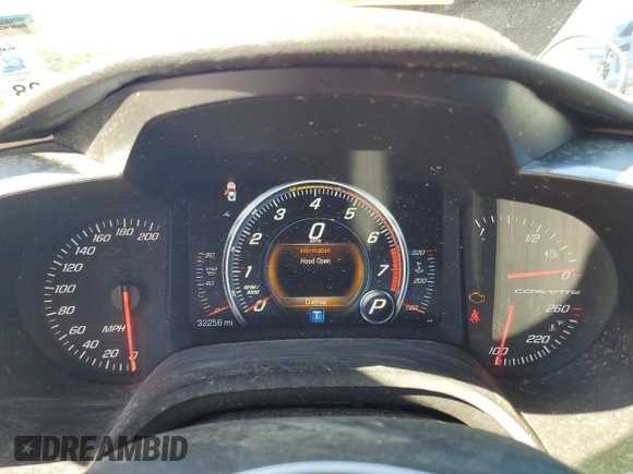 2015 Chevrolet Corvette 2LT with VIN 1G1YD2D7XF5102081, listed as a Copart auction lot 49268095 with 32,256 mi miles and Salvage Title. Bid and sale history available at carsss.com. Image 9.