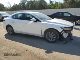 2024 Mazda 3 S with VIN 3MZBPAAM4RM432643, listed as a Copart auction lot 73061674 with 302 mi miles and Salvage Title. Bid and sale history available at DreamBid. Image 4.