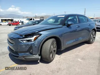2024 Polestar 2 z VIN YSMFD3KA4RL236379, wystawiony jako Copart lot #56791675 z przebiegiem 15 823 mil mil oraz Szkoda całkowita • Salvage title. Historia ofert i sprzedaży dostępna na DreamBid. Obrazek 1.