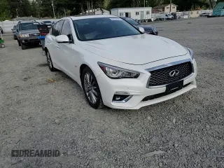 2019 Infiniti Q50 Luxe с VIN JN1EV7AR0KM592625, выставлен на аукционе Copart как лот 57175775 с пробегом 57 239 миль миль и Списание • Salvage title. История ставок и продаж доступна на DreamBid. Изображение 13.