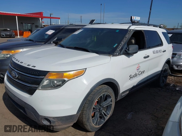 2013 Ford Explorer with VIN 1FM5K8B88DGA46900, listed as a IAAI auction lot 40070719 with Not Provided miles and . Bid and sale history available at carsss.com. Image 2.